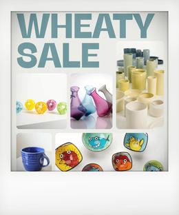 The End-of-year Wheaty Ceramics and Glass Sale