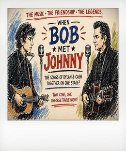When Bob Met Johnny - The Songs of Bob Dylan & Johnny Cash - FEATURING: Cal Williams Jr & Benjamin Roberts 